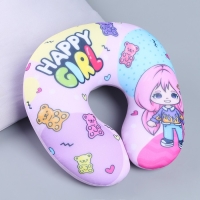 Подушка для путешествий антистресс &laquo;Девочка&raquo;