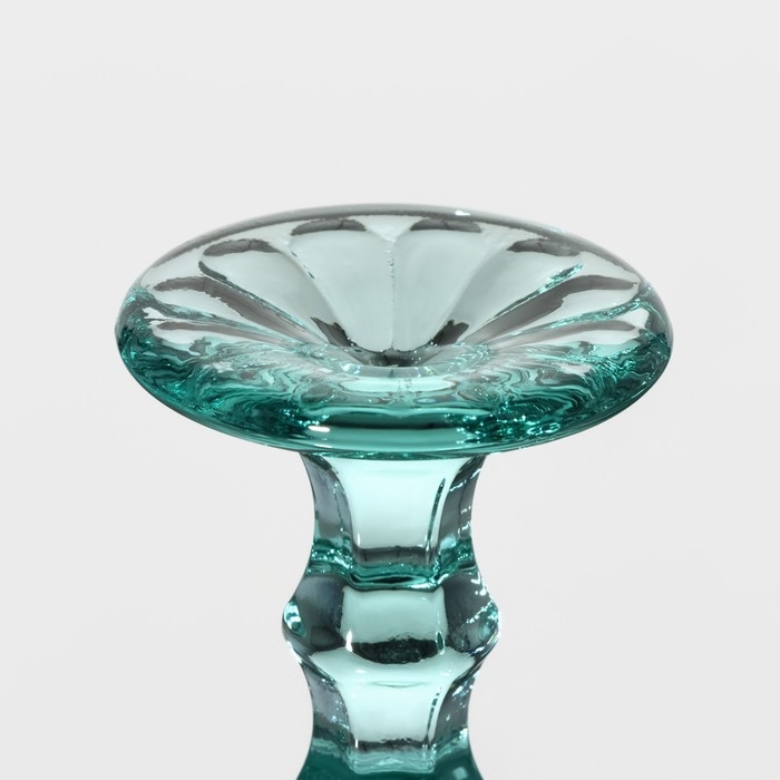 Рюмка стеклянная Magistro &laquo;Круиз&raquo;, 50 мл, 5&times;10 см, цвет бирюзовый