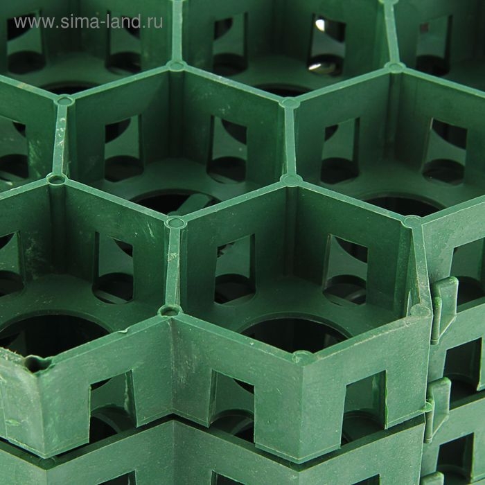 Решетка газонная 55 х 32,5 х3,2 см, МИКС