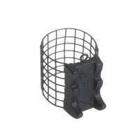 Груз-кормушка металлическая X-FEEDER ME BATMAN M GRID, цвет Matt Black, 80 г, 30 мл