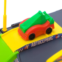 Парковка детская &laquo;Гараж&raquo;, 2 машинки, аксессуары