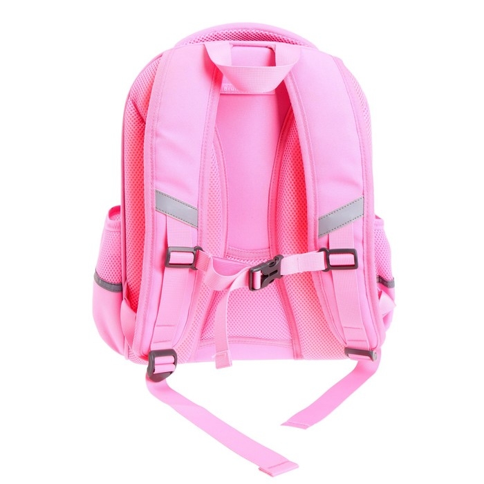 Рюкзак каркасный 38 х 30 х 20 см, + пенал, Bruno Visconti "Зефирный зайка"