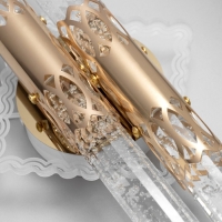 Бра "Айс" 2хLED 3000К золото 37х18х10см Бра "Айс" 2хLED 3000К золото 37х18х10см