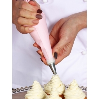 Кондитерский мешок Доляна &laquo;Алирио&raquo;, 40,5&times;21,5 см, цвет розовый