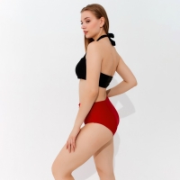 Плавки купальные женские MINAKU завышенные, цвет бордо, размер 52 Плавки купальные женские MINAKU завышенные, цвет бордо, размер 52