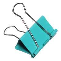 Набор зажимов для бумаг, 51 мм, цветные, 4 цвета, МИКС Набор зажимов для бумаг, 51 мм, цветные, 4 цвета, МИКС