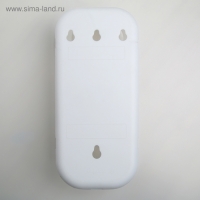 Корзина для пакетов Krita, 12&times;7&times;28 см, цвет снежно-белый