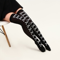 Карнавальные чулки &laquo;Косточки&raquo;, размер М