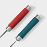 Миксер механический Доляна Color, 25 см, нержавеющая сталь, цвет МИКС