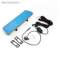 Видеорегистратор TORSO, 2 камеры, HD 1080P, TFT 4.3, обзор 120&deg;