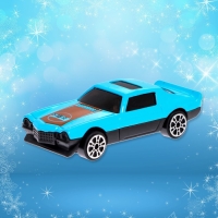 Новогодний шар с игрушкой &laquo;Машинка&raquo;