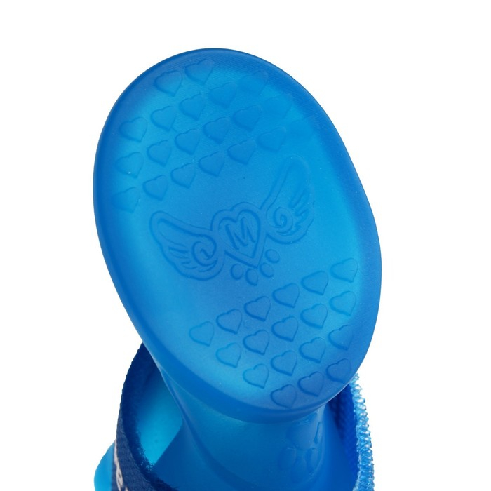 Сапоги резиновые Сапоги резиновые "Вездеход", набор 4 шт., р-р L (подошва 5.7 Х 4.5 см), синие