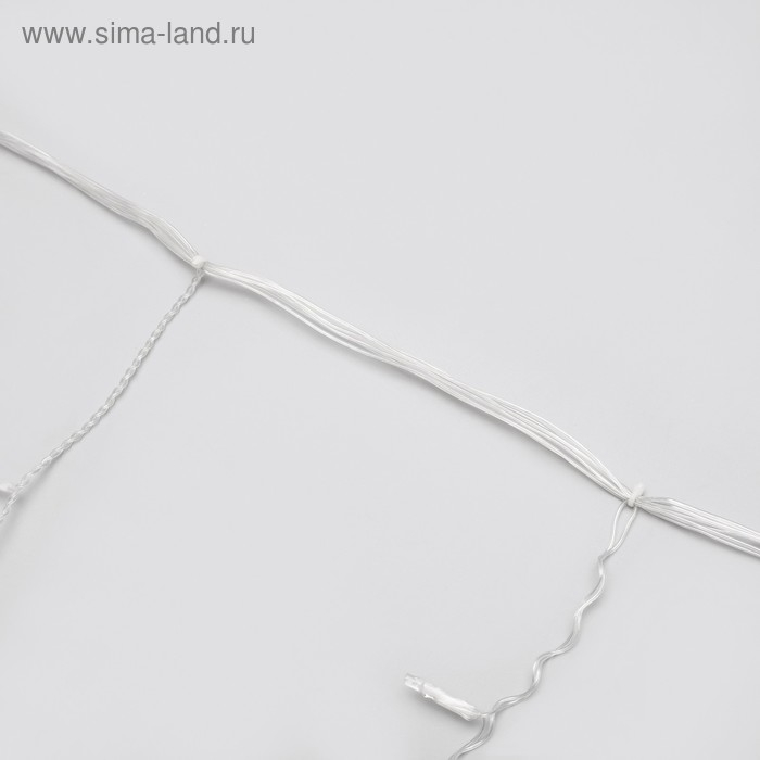 Гирлянда &laquo;Бахрома-арка&raquo; 2.5 &times; 1.2 м с насадками &laquo;Звёзды&raquo;, IP20, прозрачная нить, 136 LED, свечение мульти, 8 режимов, 220 В