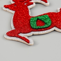 Украшение новогоднее из EVA "Олень" на клеевой основе