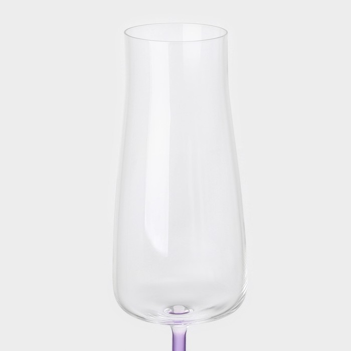 Набор стеклянных бокалов для шампанского RAINBOW FRESH, 210 мл, декор, 6 шт Набор стеклянных бокалов для шампанского RAINBOW FRESH, 210 мл, декор, 6 шт