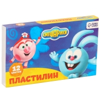 Пластилин СМЕШАРИКИ, 12 цветов, 180 г Пластилин СМЕШАРИКИ, 12 цветов, 180 г