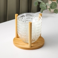 Набор стеклянных салатников на подставке «Вирго», 330 мл, d=12,5 см, 6 шт Набор стеклянных салатников на подставке «Вирго», 330 мл, d=12,5 см, 6 шт