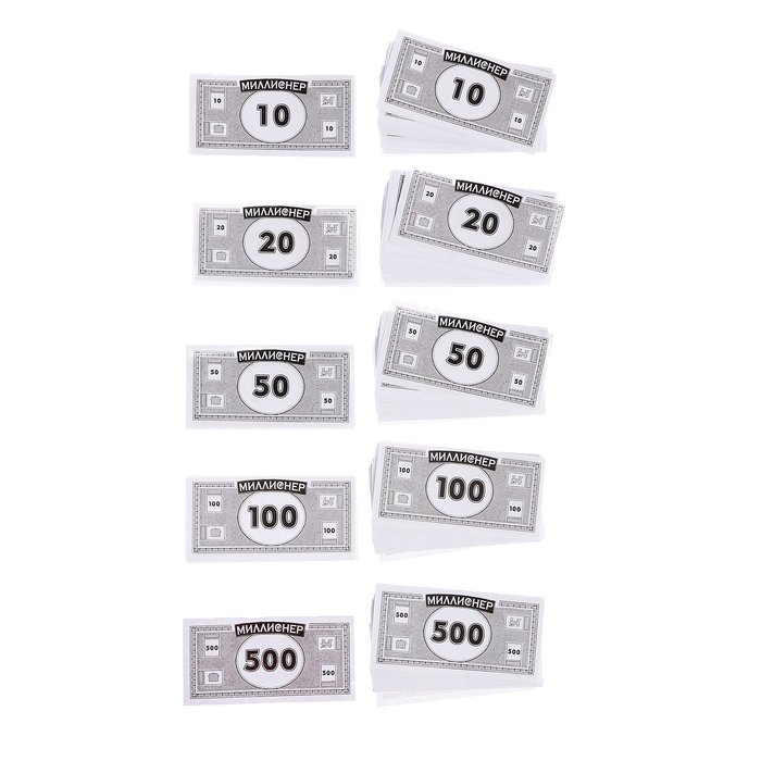 Настольная игра &laquo;Миллионеры&raquo;, 2-6 игроков, 7+