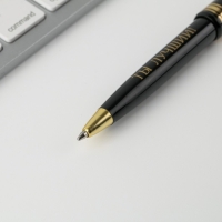 Ручка шариковая синяя паста 1.0 мм «Первому во всем» пластик, подарочная Ручка шариковая синяя паста 1.0 мм «Первому во всем» пластик, подарочная