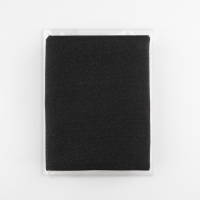 Дублерин эластичный тканый, точечный, 40 г/кв.м, 1,5 м &times; 1 м, цвет чёрный