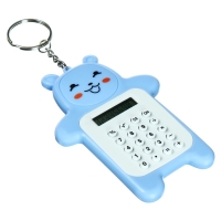 Калькулятор настольный 08-разрядный "Мишка", МИКС