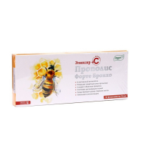 Эликсир &laquo;Эльзам. Прополис Форте-бронхо&raquo; с прополисом и витамином С, здоровые лёгкие, 10 флаконов по 10 мл