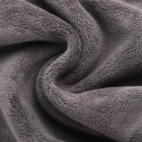 Тряпка для автомобиля CARTAGE, микрофибра, 800 г/м&sup2;, 30&times;40 cм, желто-серая