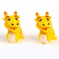 Миниатюра кукольная &laquo;Дракон&raquo;, набор 2 шт., размер 1 шт. &mdash; 2,8 &times; 3,2 см