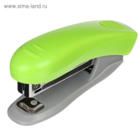 Степлер №10, до 10 листов deVENTE пластиковый корпус, встроенный антистеплер, неоновый зелёный Степлер №10, до 10 листов deVENTE пластиковый корпус, встроенный антистеплер, неоновый зелёный