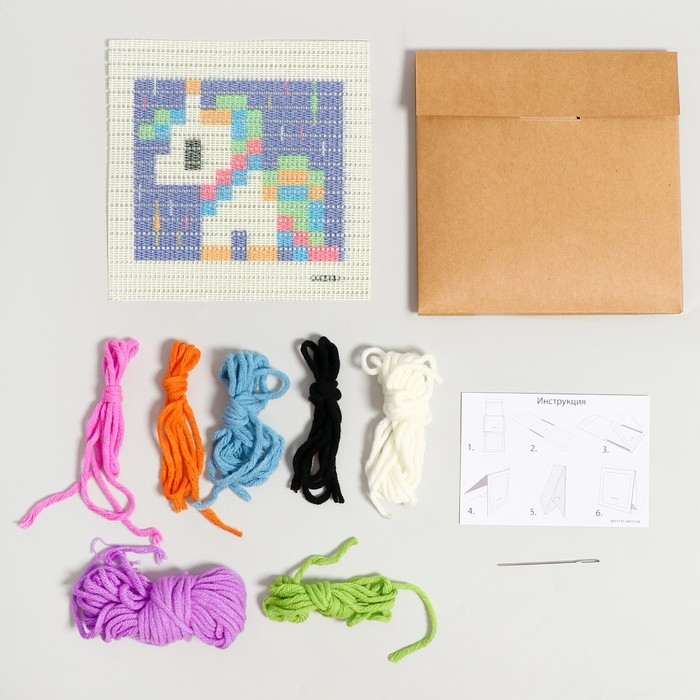 Набор для творчества &laquo;Вышивка на канве. Единорог&raquo;