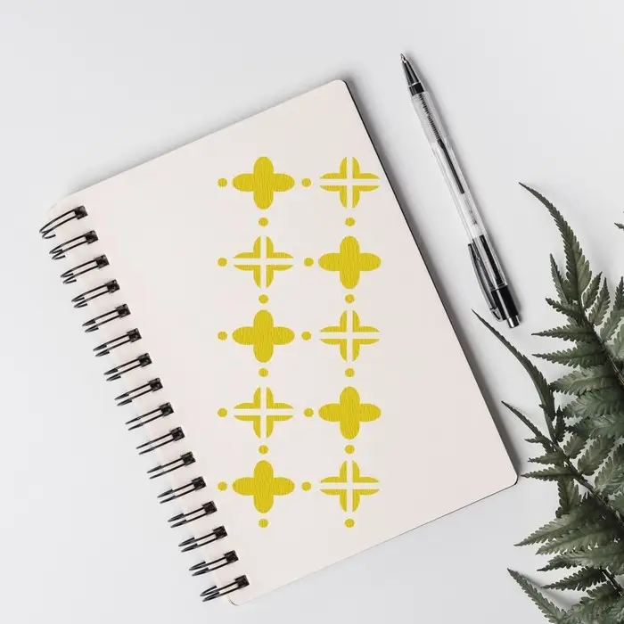 Трафарет фоновый пластик "Геометрия" 13х13 см