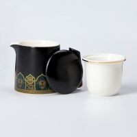 Набор для чайной церемонии 5 предметов, на 4 персоны, чашка 35 мл, чайник 350 мл