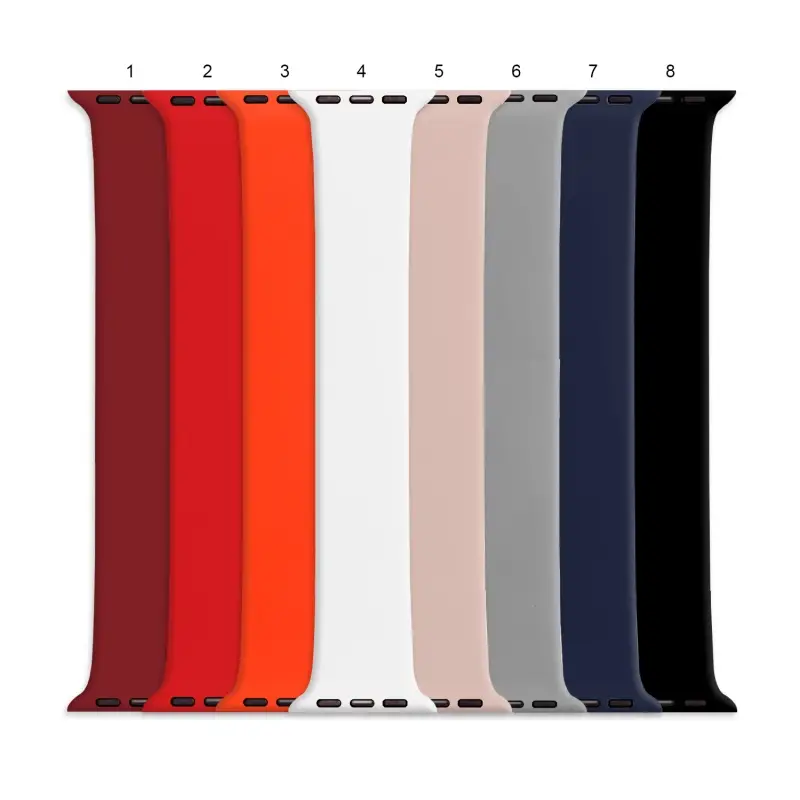 Монобраслет для APL Watch силиконовый 38/40/41mm (141mm)