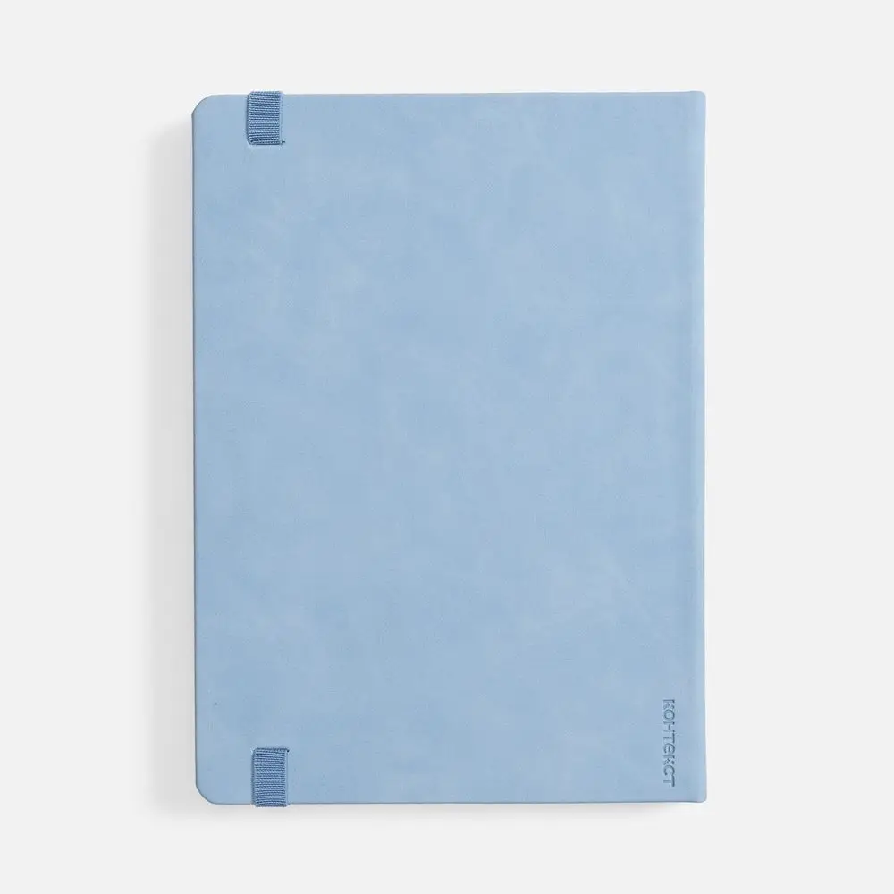 Ежедневник Urban Metal, недатированный, голубой