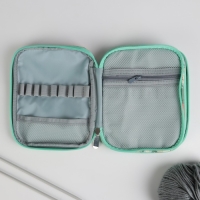 Пенал для вязания «Лилии», 2 отделения, 17,5 × 14 × 4 см Пенал для вязания «Лилии», 2 отделения, 17,5 × 14 × 4 см