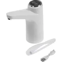 Помпа для воды LWP-06, электрическая, 5 Вт,800 мАч,порционная подача воды, АКБ, белая