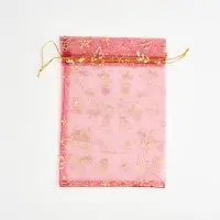 Мешочек подарочный органза &laquo;Новогоднее настроение&raquo;, 16 &times; 24 см