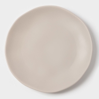 Тарелка  Magistro "Potter" 22см 21,8х2,5 цвет светло-серый