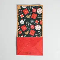 Пакет без ручек &laquo;Счастья в Новом Году&raquo;, 10 х 19.3 х 7 см