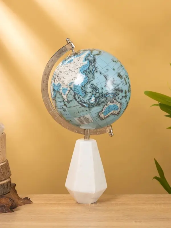 Глобус сувенирный, 18&times;15&times;33.5 см, подставка мрамор