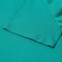 Футболка женская V-образный вырез, цвет зеленый, размер 44