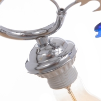 Люстра "Аура" бп 5х40Вт Е27 Хром МОДЕЛЬ: 2612363 Люстра "Аура" бп 5х40Вт Е27 Хром МОДЕЛЬ: 2612363