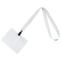 Лента для бейджа Neckband, белая