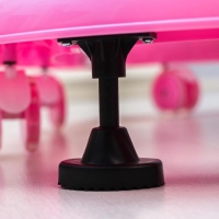 Ходунки &laquo;Улыбка&raquo;, 8 силик. колес, съемная панель, муз., свет, игрушки, розовый