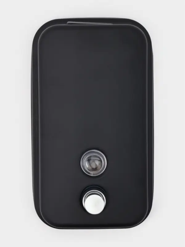 Диспенсер для жидкого мыла St&ouml;lz, механический, 800 мл, нержавеющая сталь, чёрный