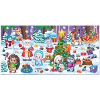 Пазлы 8 в 1 &laquo;Новогодние истории&raquo;, двусторонние, 32 детали, в пакете