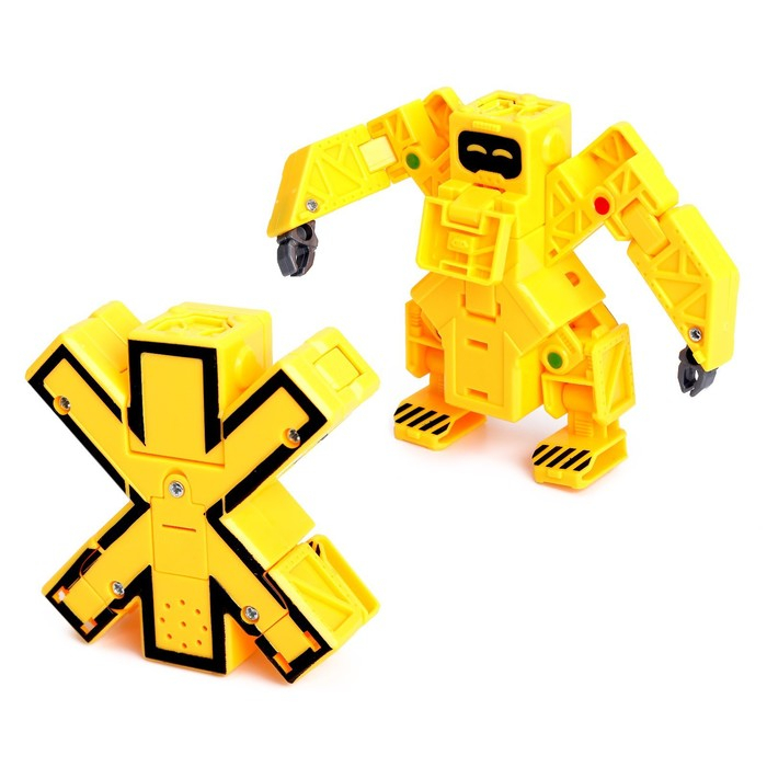 Набор роботов &laquo;Алфавит&raquo;, трансформируются, 7 штук, собираются в 1 робота