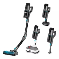 Пылесос Kitfort КТ-5158, вертикальный, беспроводной, 350 Вт, сухая/влажная уборка, 0.6 л Пылесос Kitfort КТ-5158, вертикальный, беспроводной, 350 Вт, сухая/влажная уборка, 0.6 л