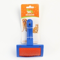 Пуходерка без капель, эргономичная ручка, 10 х 15 см, микс Пуходерка без капель, эргономичная ручка, 10 х 15 см, микс