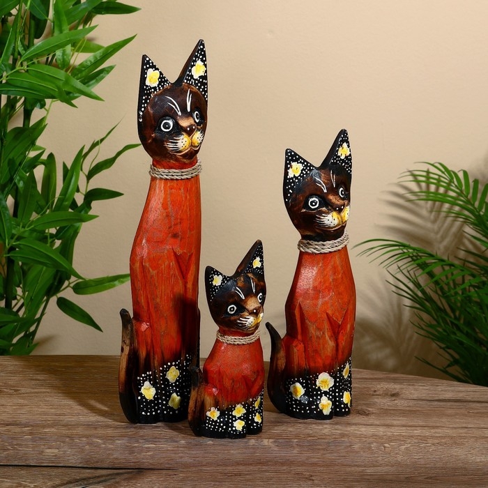 Интерьерный набор "Кошки" 20,30,40 см